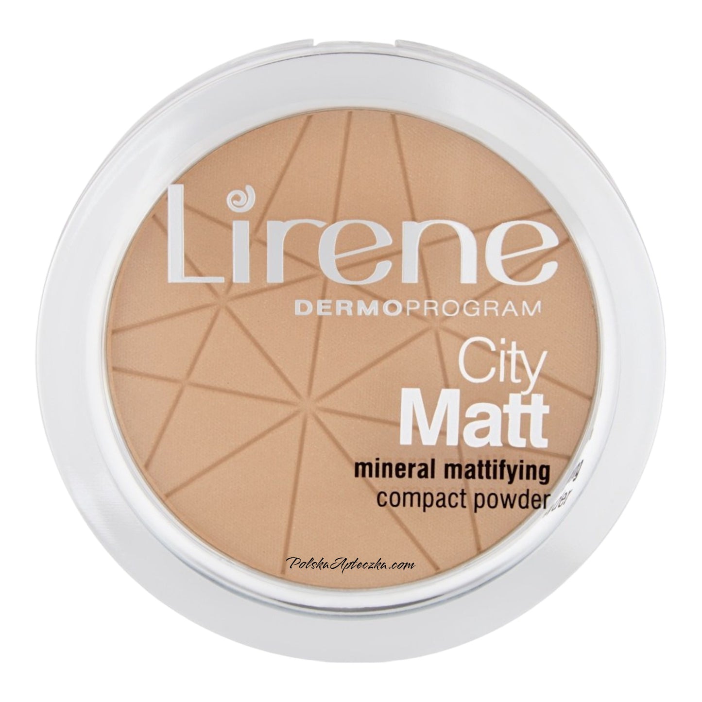Lirene, City Matt, mineralny puder matujący 03 Beżowy 9g