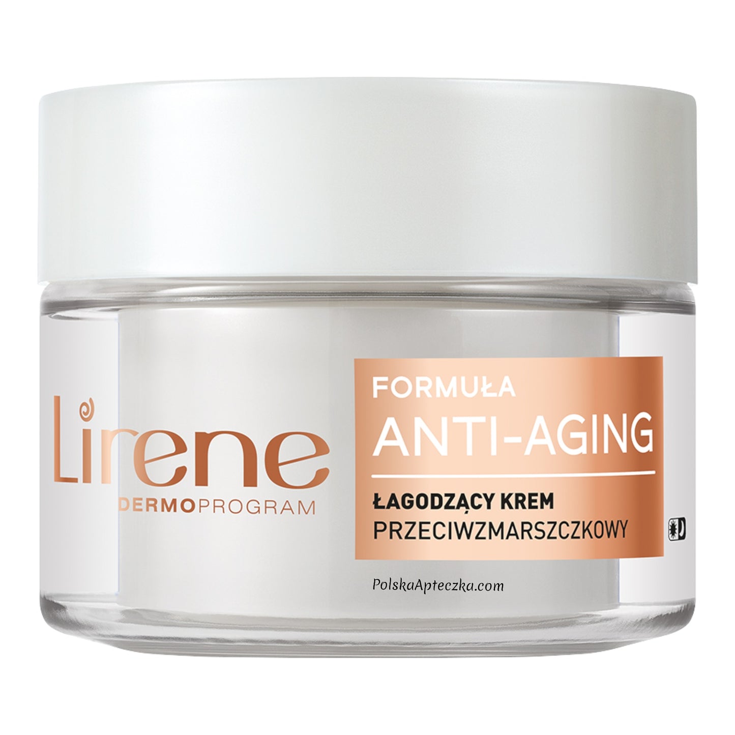 Lirene, Formuła Anti-Aging Łagodzący krem przeciwzmarszczkowy Cera dojrzała naczynkowa i wrażliwa 50ml