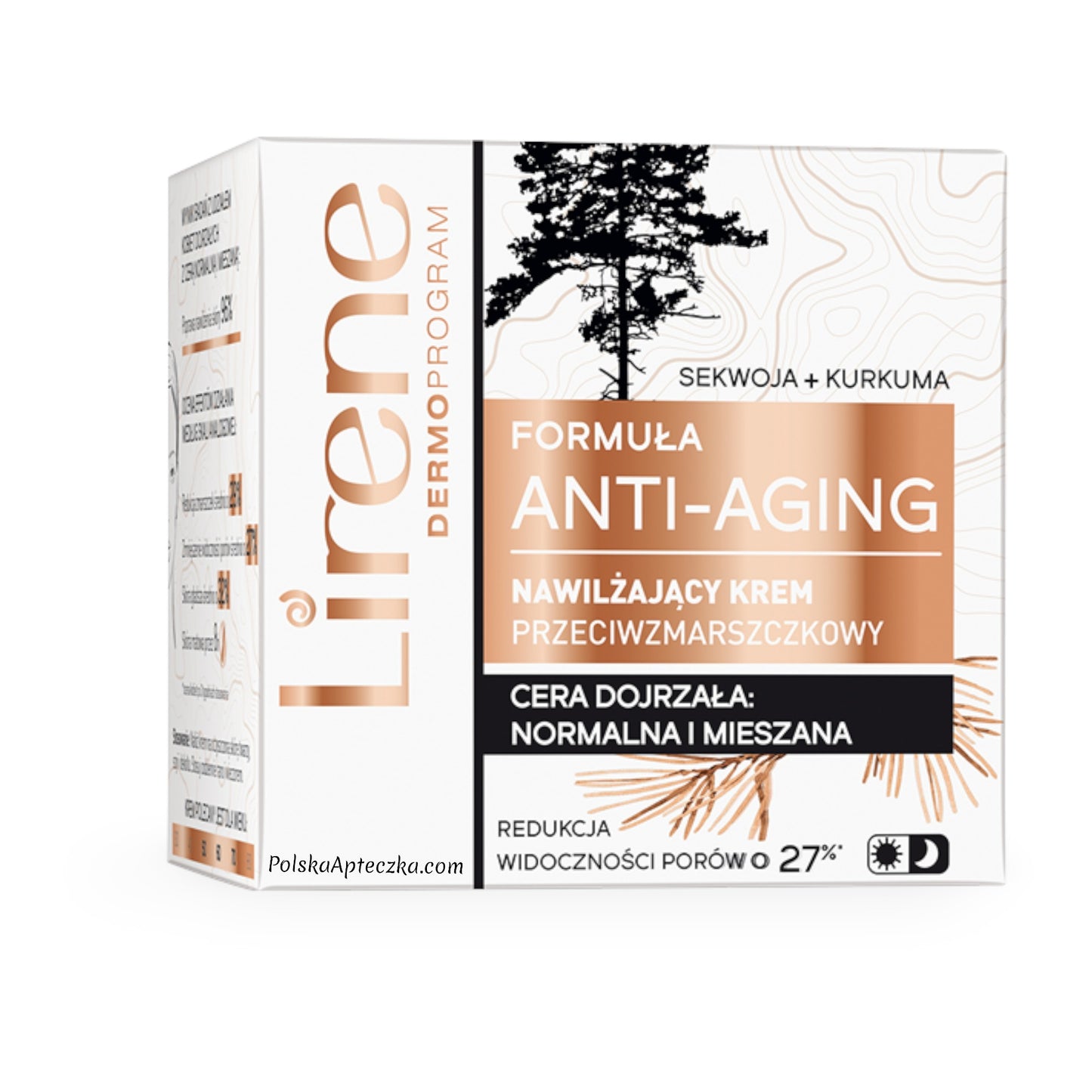 Lirene, Formuła Anti-Aging Nawilżający krem przeciwzmarszczkowy 50ml