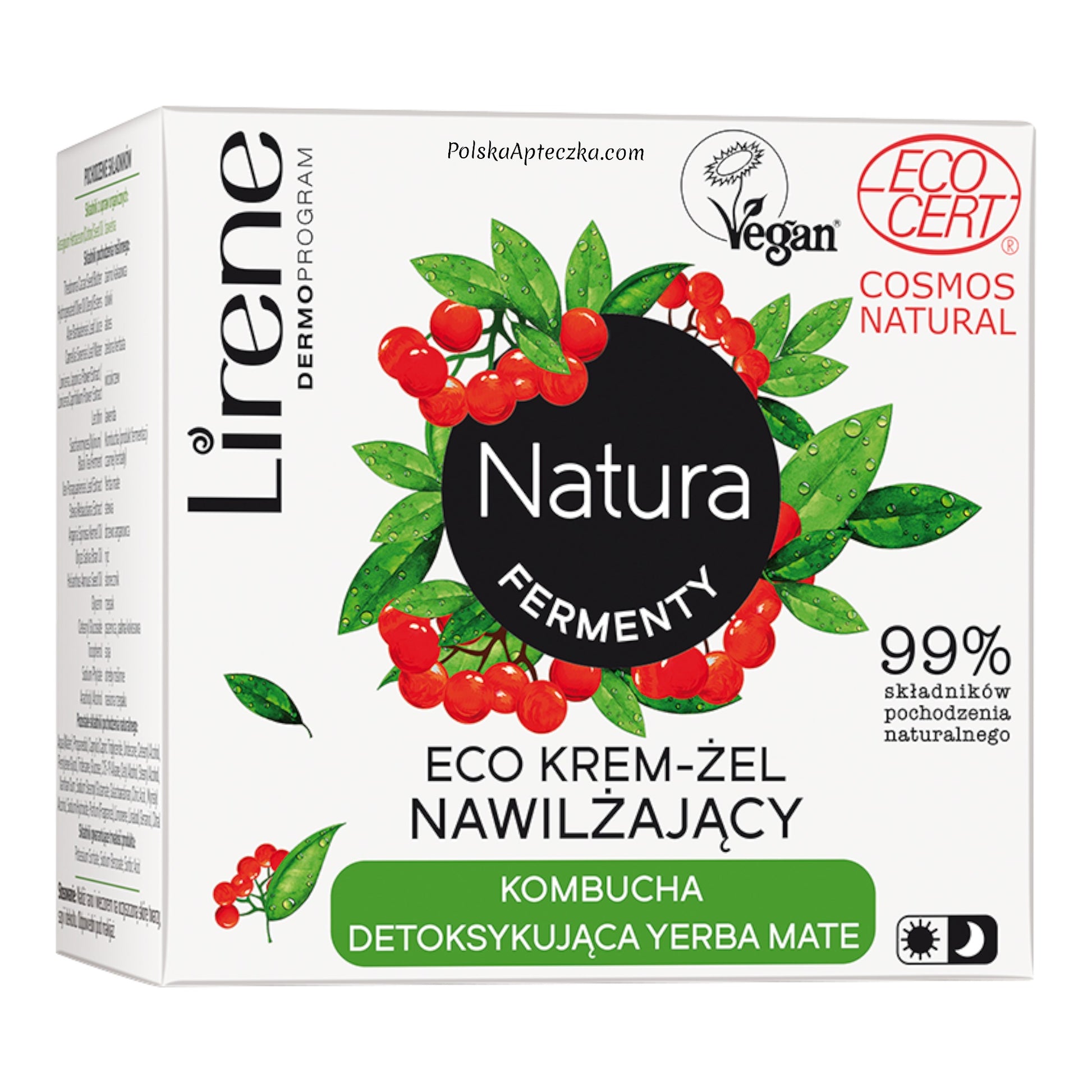 Lirene, Natura Eco krem-żel nawilżający kombucha 50ml