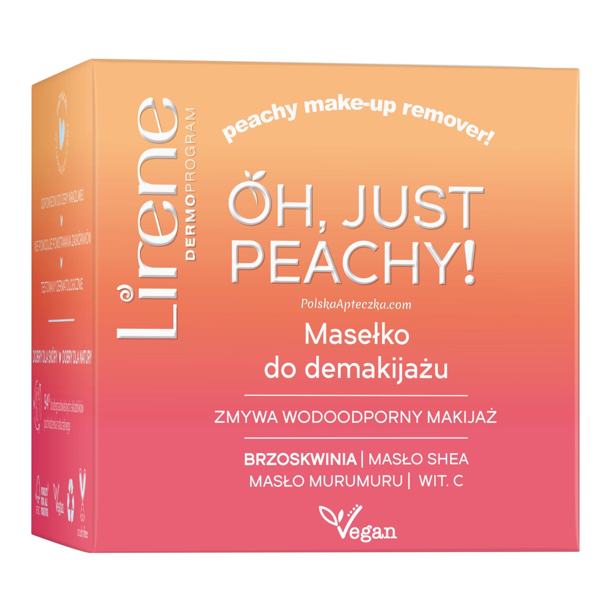 Lirene, OH Just Peachy Masełko do demakijażu 50ml