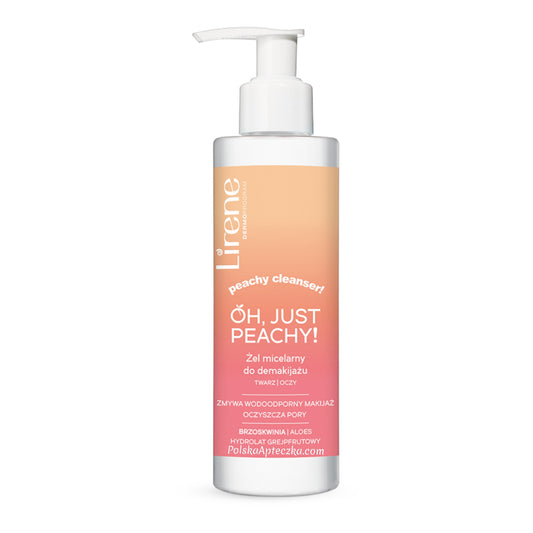 Lirene, Oh Just Peachy Żel miceralny do demakijażu 145ml