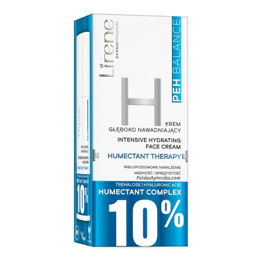 Lirene, PEH Balance krem głęboko nawadniający Hyaluronic Acid Humectant Therapy 50ml