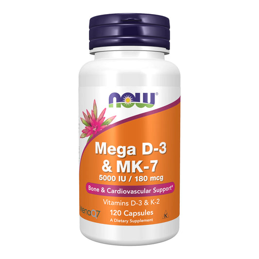 Mega D-3 & MK-7 - 120 Capsules