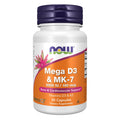 Mega D3 & MK-7 5000 IU 180 mcg 30 Capsules