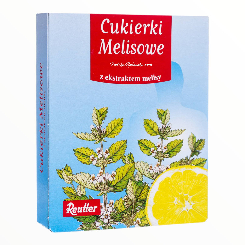 Melissa Lemon Balm Candies Herbal Calming Lozenges Reutter