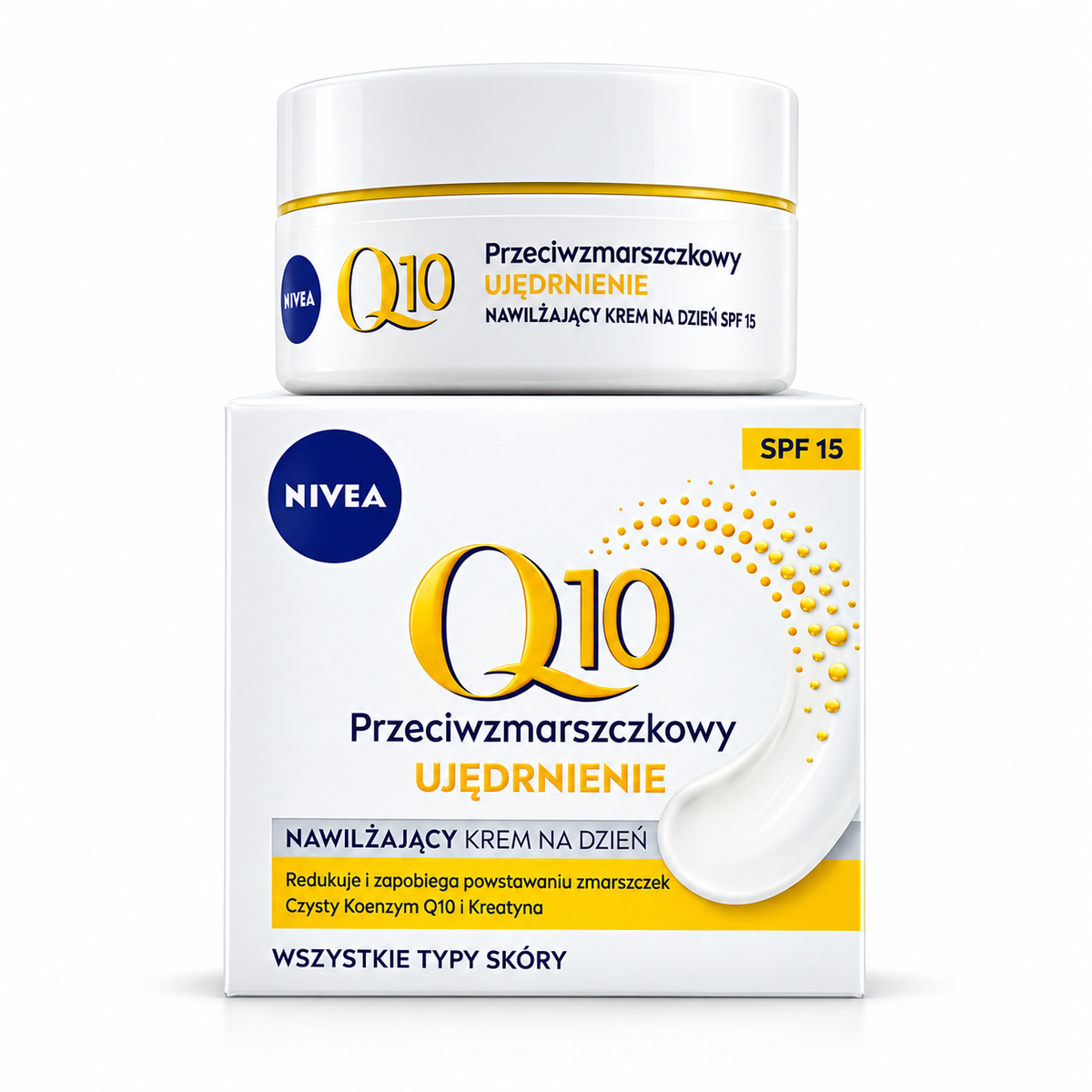 NIVEA Q10 Anti-Wrinkle Firming Day Cream SPF 15 with Q10 & Creatine 50ml
