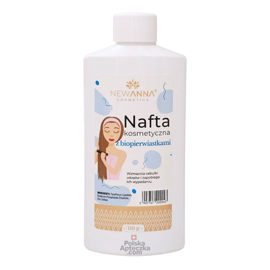 Nafta Kosmetyczna z Biopierwiastkami Wzmacniająca kuracja do włosów 120g