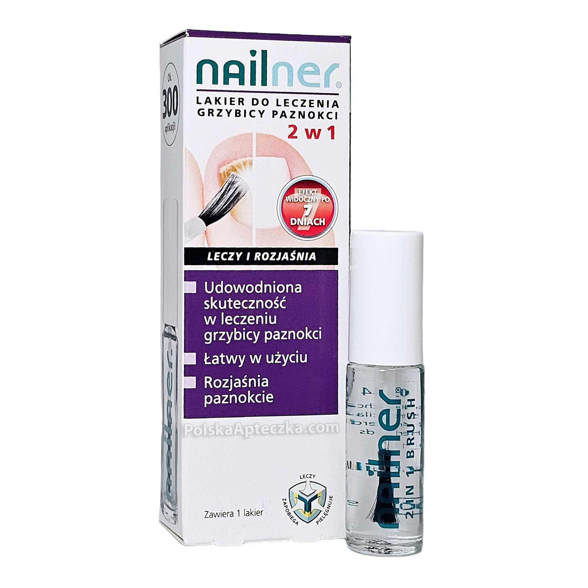 Nailner 2-in-1 Nail Care Solution 5ml bottle