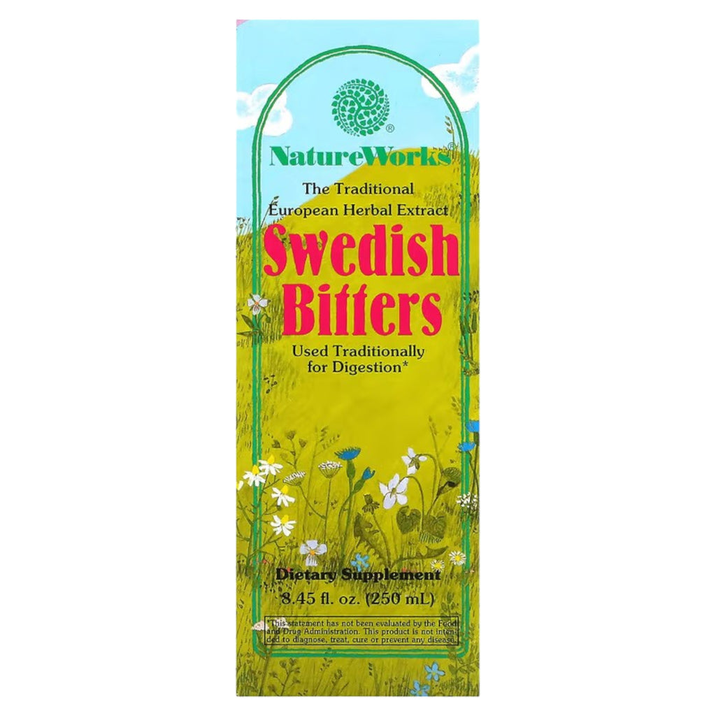 NatureWorks Swedish Bitters Herbal Digestive Extract 250ml