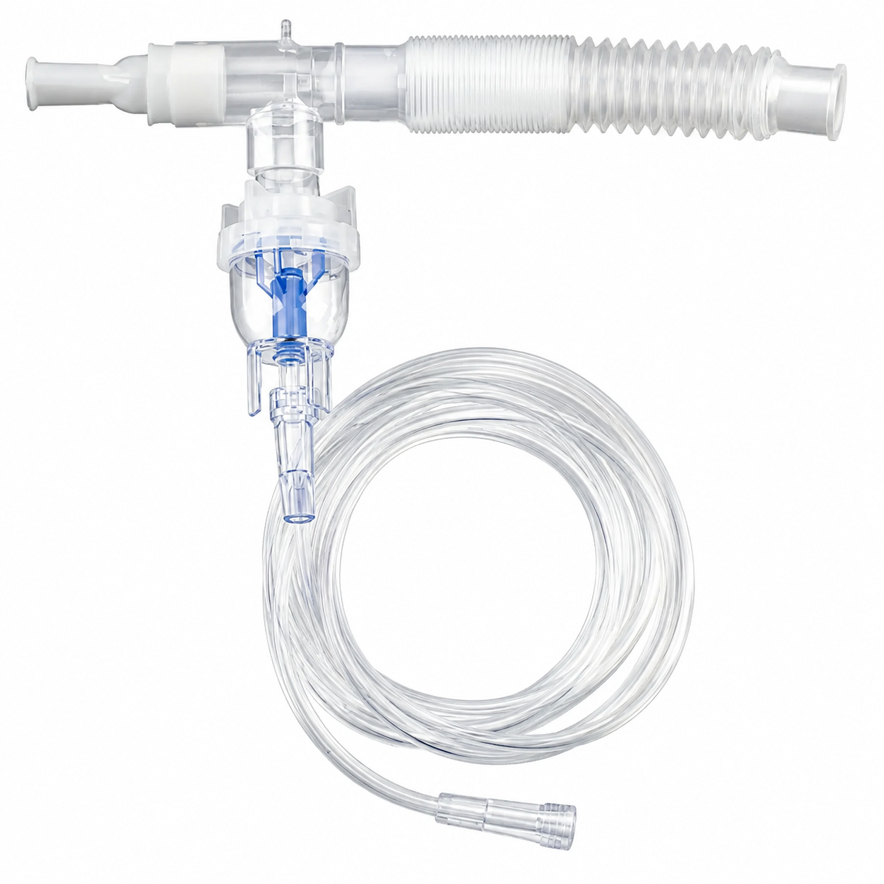 Nebulizer Kit with Tee Adapter Compressor Nebulizer Parts