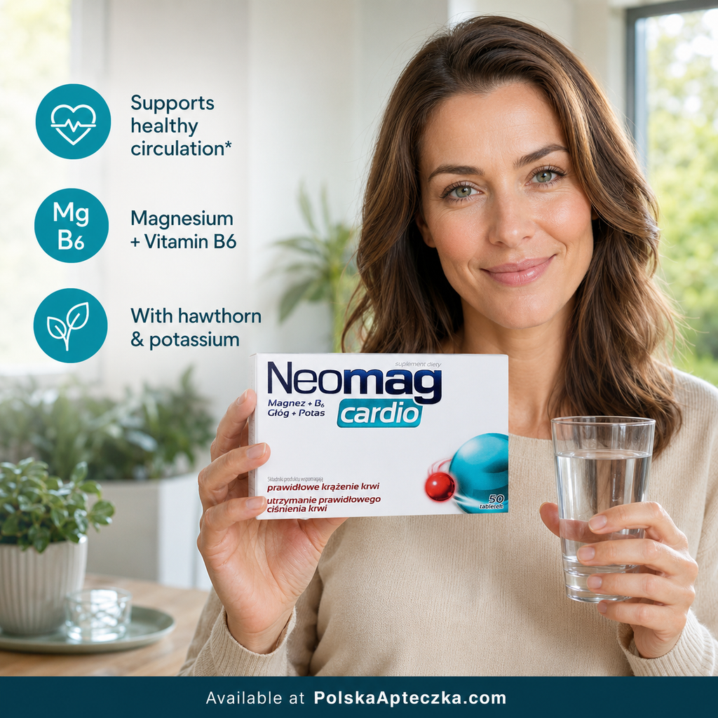 NeoMag Cardio Magnesium, Potassium, B6 & Hawthorn 50 Tablets Lifestyle