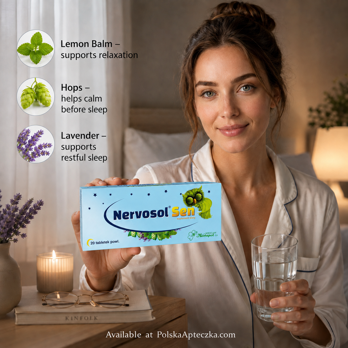 Nervosol Sen Herbal Sleep Support 20 Tablets Lifestyle