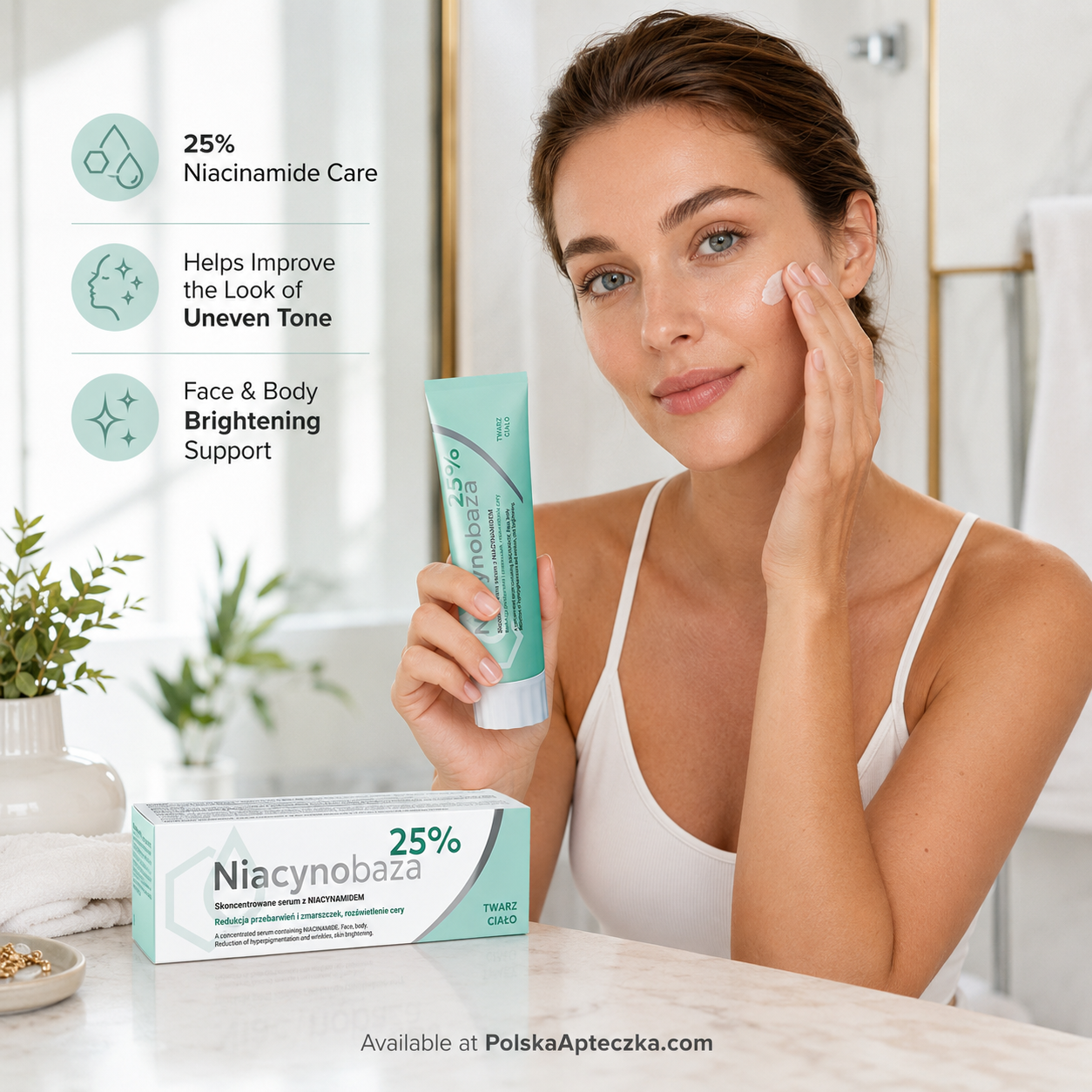 Niacynobaza 25% Niacinamide Concentrated Serum for Face & Body – Brightening Dark Spot and Wrinkle Care Lifestyle