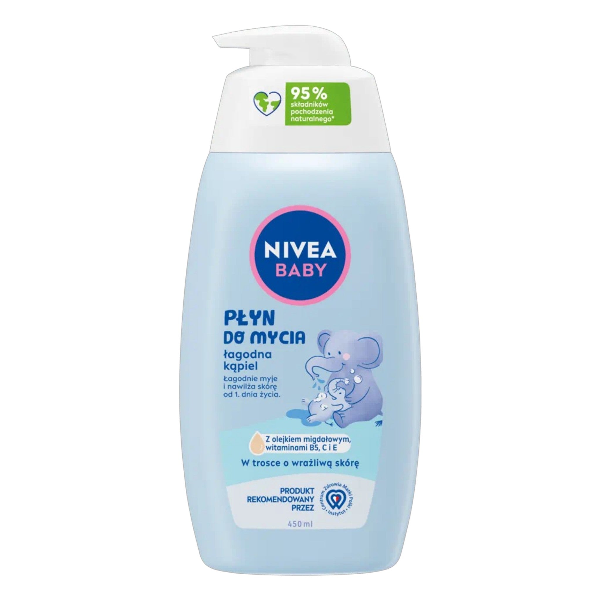 Nivea Baby Gentle Wash & Bath 450 ml
