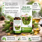 Olejek Pichtowy Pichtosept 20 ml Alternmedica Benefits Polska Apteczka
