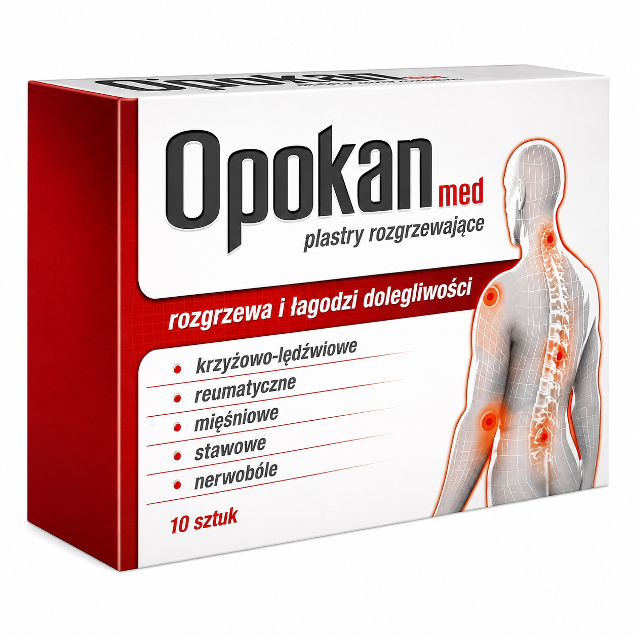 Opokan Med Warming Pain Relief Patches 10 Pack