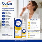Otrivin Allergy Nasal Spray 15ml Allergy Congestion Relief Lifestyle
