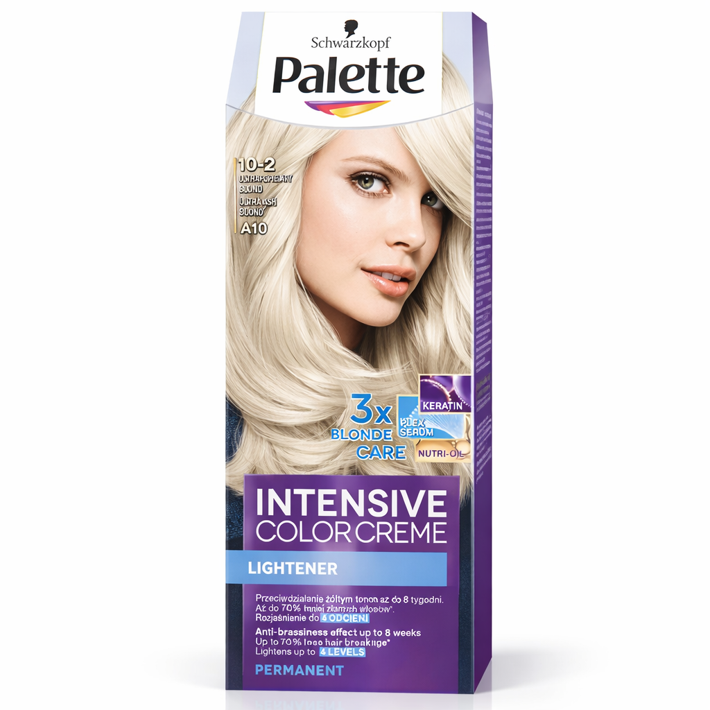 Palette Intensive Color Creme 10-2 Very Light Blonde
