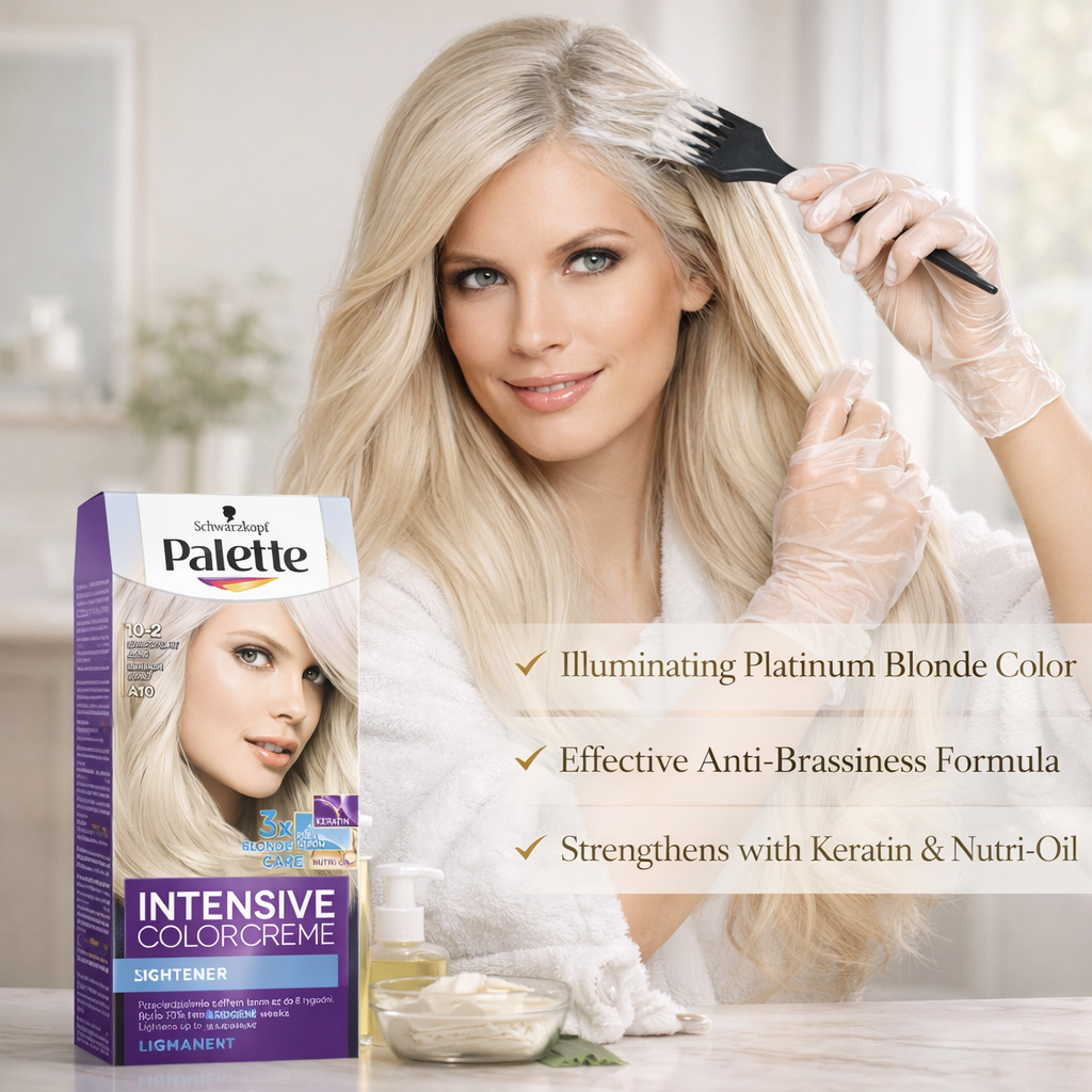 Palette Intensive Color Creme 10-2 Very Light Blonde lifestyle