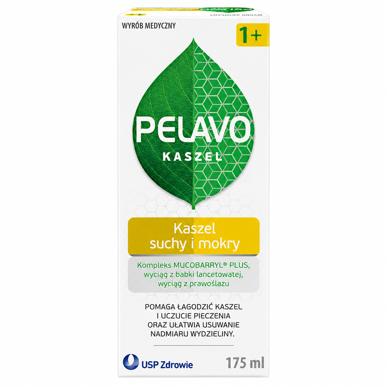 Pelavo Dry & Wet Cough Syrup 175 ml Children 1+ & Adults