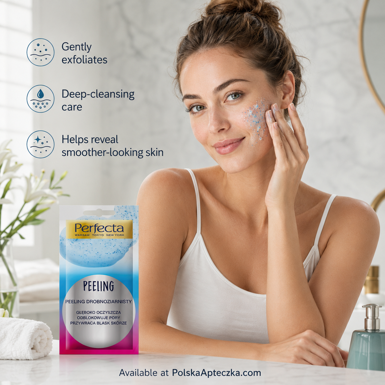 Perfecta Fine Grain Facial Peeling Deep Cleansing Face Scrub 10ml Lifestyle