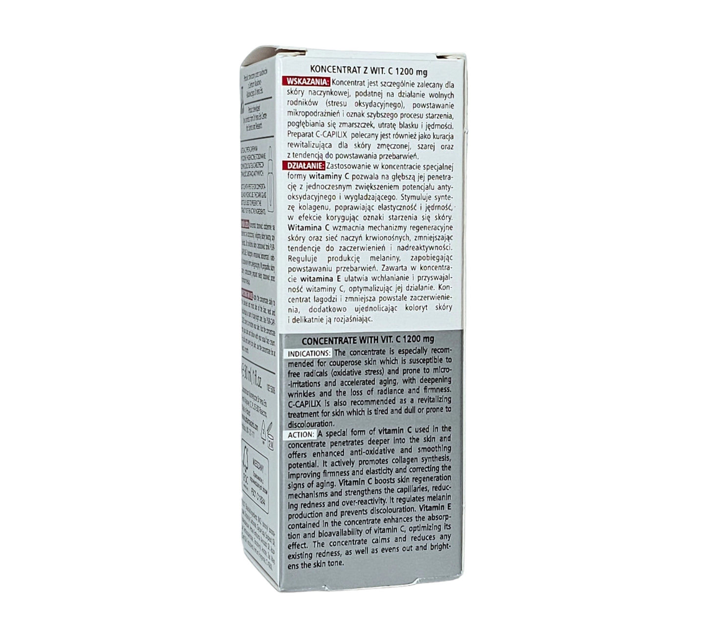 Pharmaceris N C-Capilix, concentrate with vitamin C 1200 mg strengthening and smoothing, 30 ml