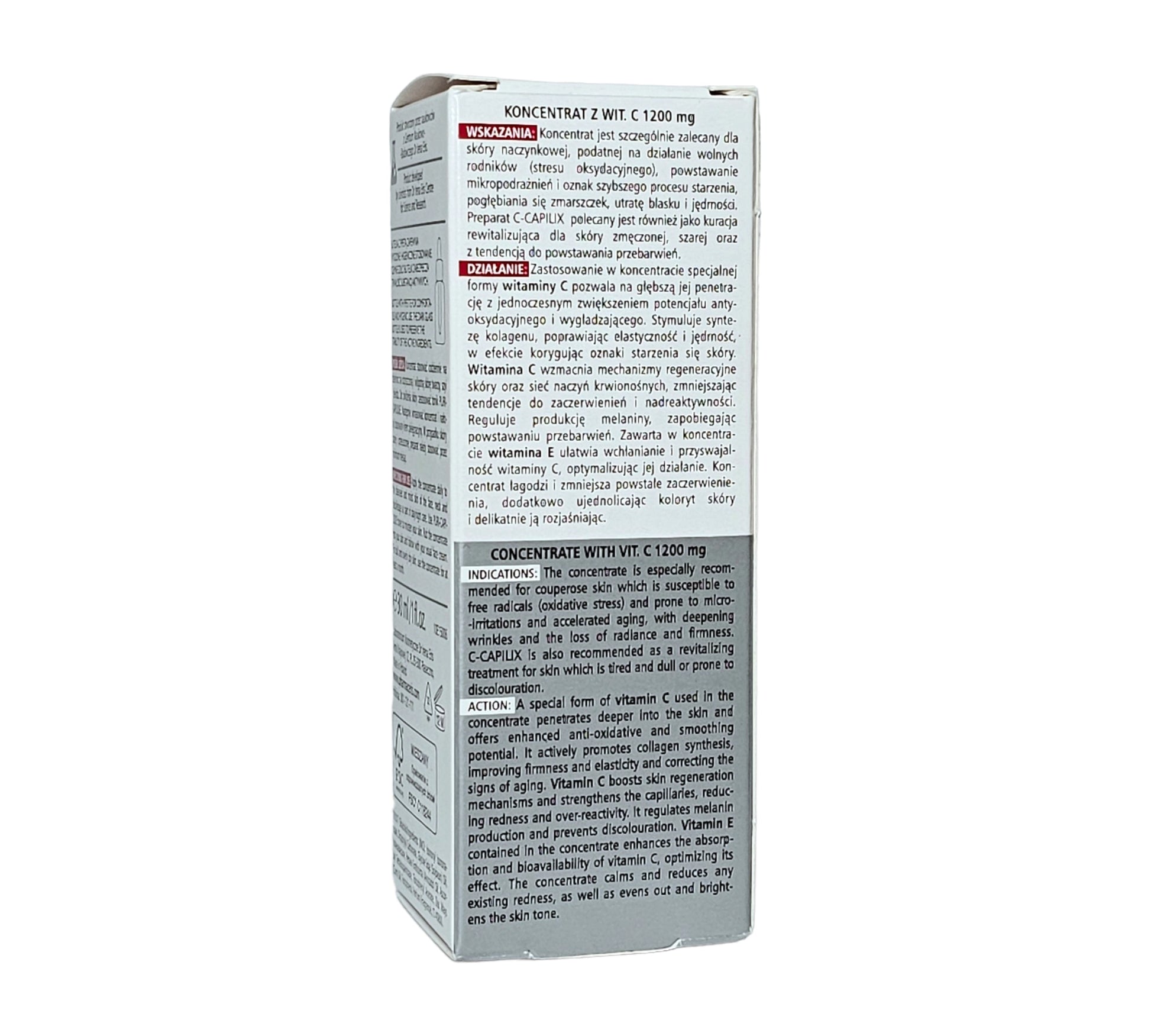 Pharmaceris N C-Capilix, concentrate with vitamin C 1200 mg strengthening and smoothing, 30 ml