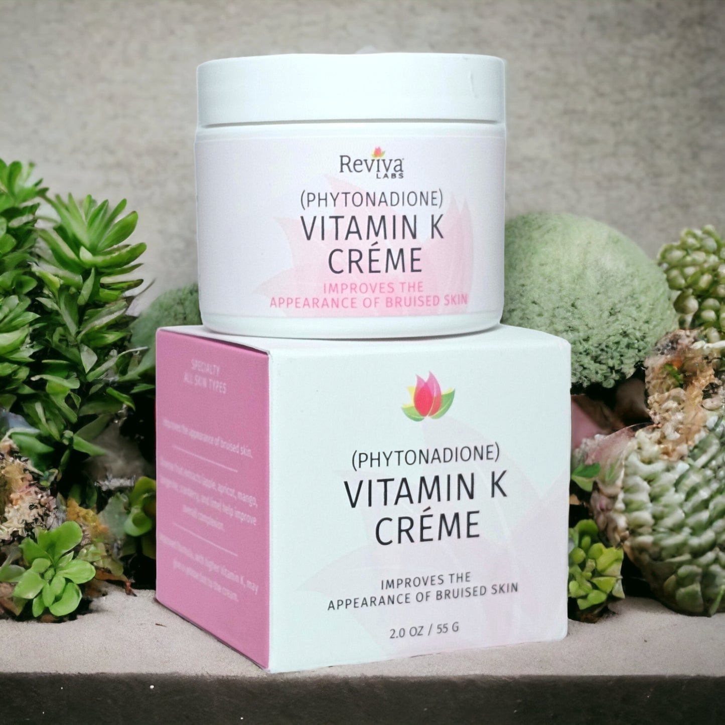 Reviva Labs Vitamin K creme 2.0oz / 55g