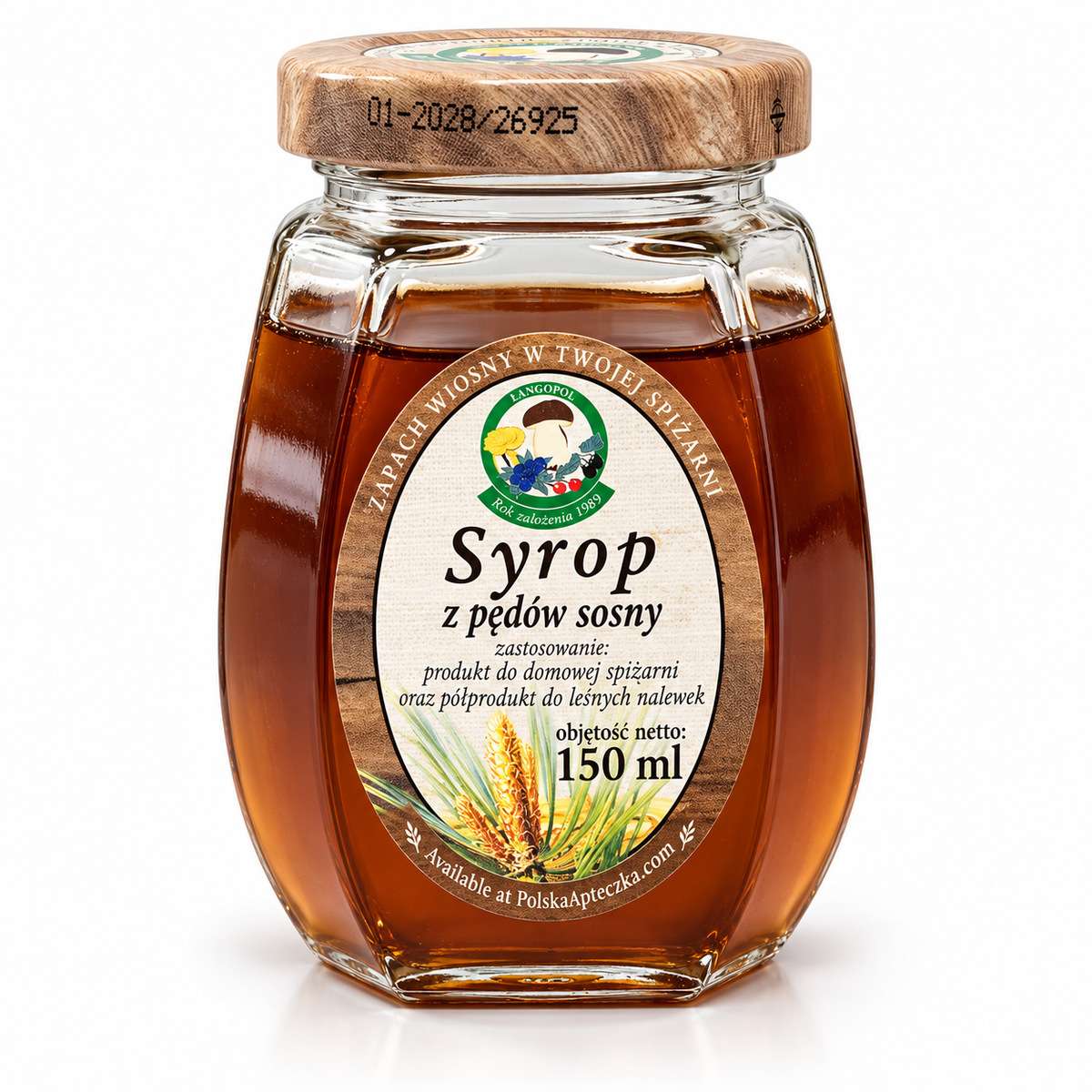 Pine Shoot Syrup Syrop z Pedow Sosny 150ml Fungopol