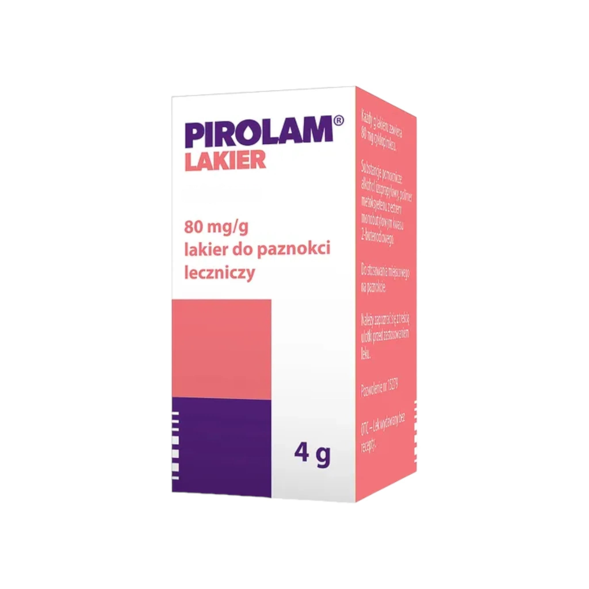 Pirolam Nail Lacquer 4g for nail appearance support