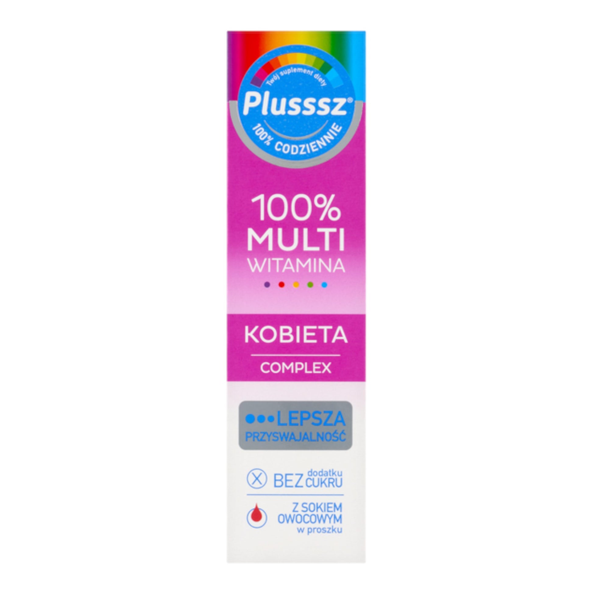 Plusssz 100% Multiwitamina Kobieta Complex effervescent tablets for women
