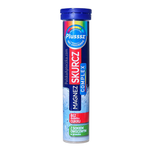 Plusssz Magnez Skurcz Complex 20 Effervescent Tablets