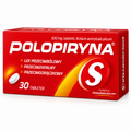 Polopiryna S 300 mg Aspirin Pain & Fever Relief 30 Tablets, Polpharma 