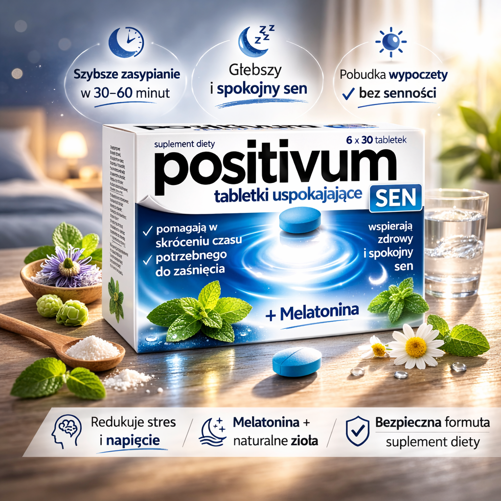 Positivum Sen 180 tabletki Polska Apteczka