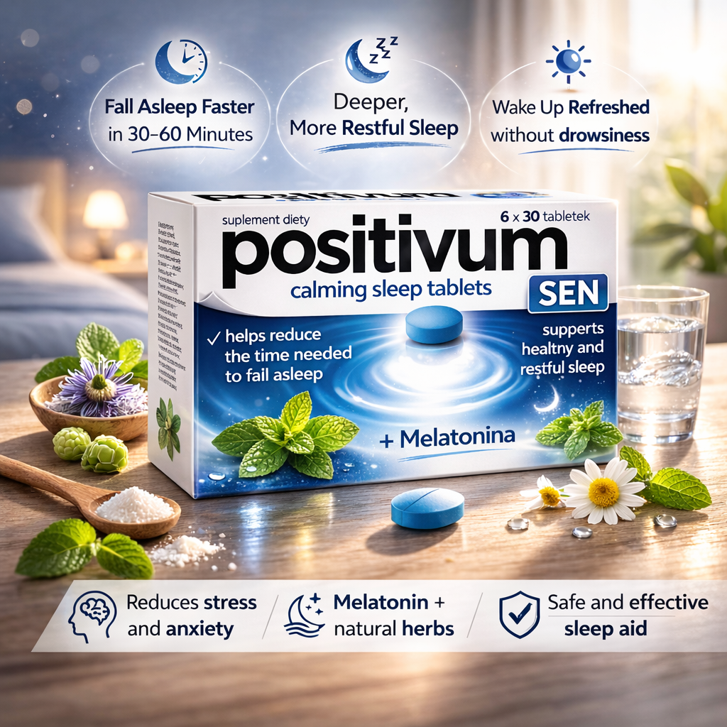 Positivum Sen 180 tablets benefits