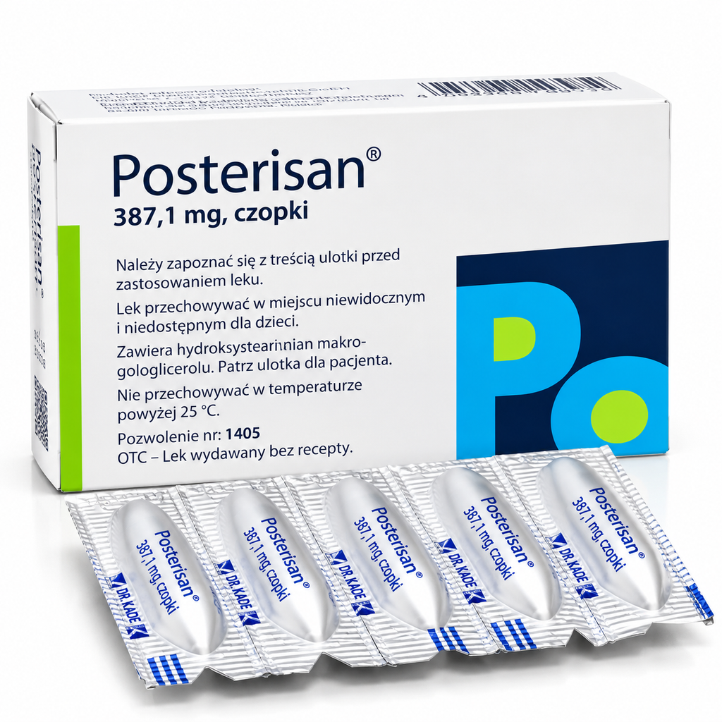 Posterisan Suppositories 10 Count