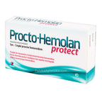 Procto-Hemolan Protect Suppositories for Hemorrhoid Relief and Inflammation 10 Count