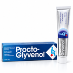 Procto Glyvenol hemorrhoid cream lidocaine tribenoside 30g tube and box