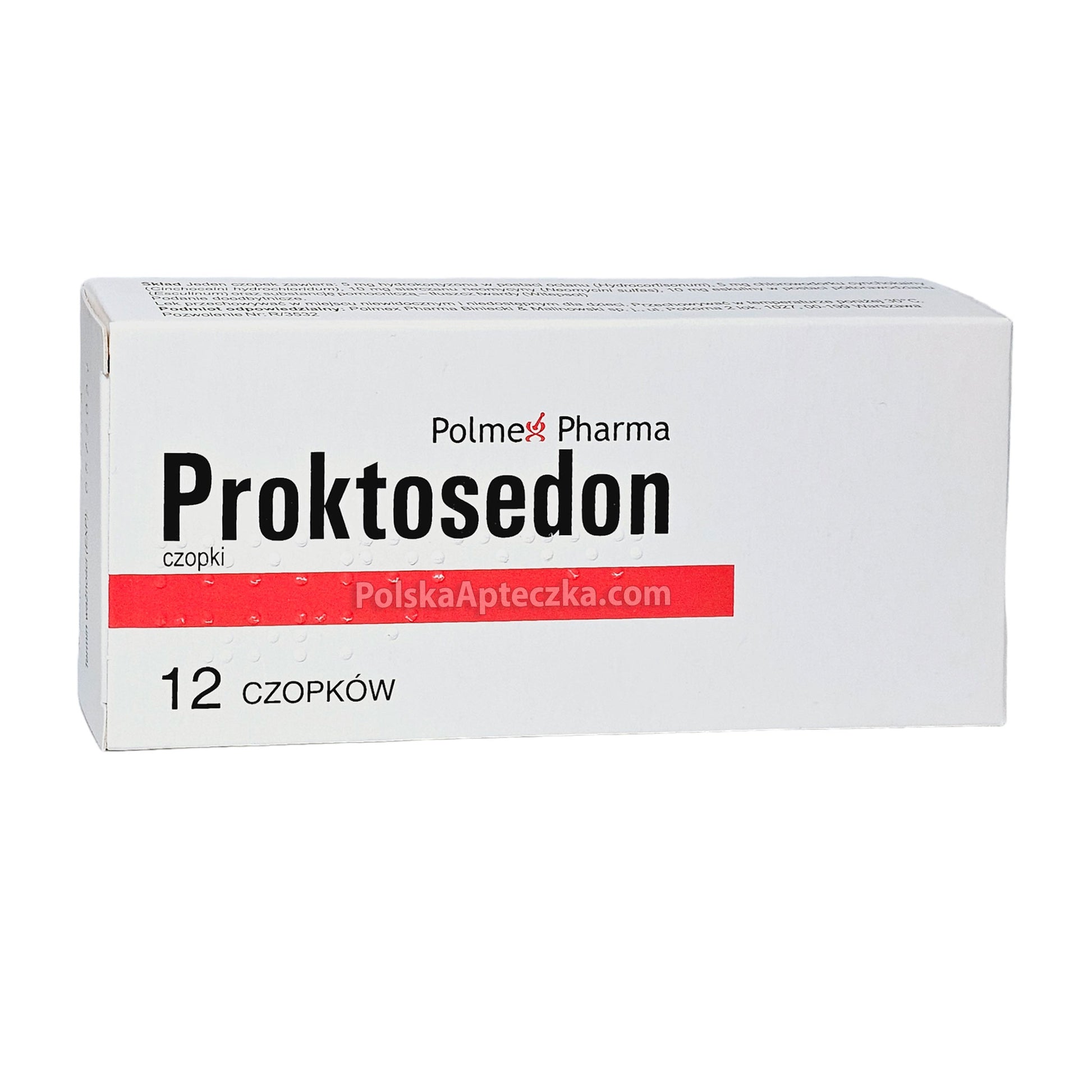Proktosedon Relief for Hemorrhoids 12 suppositories