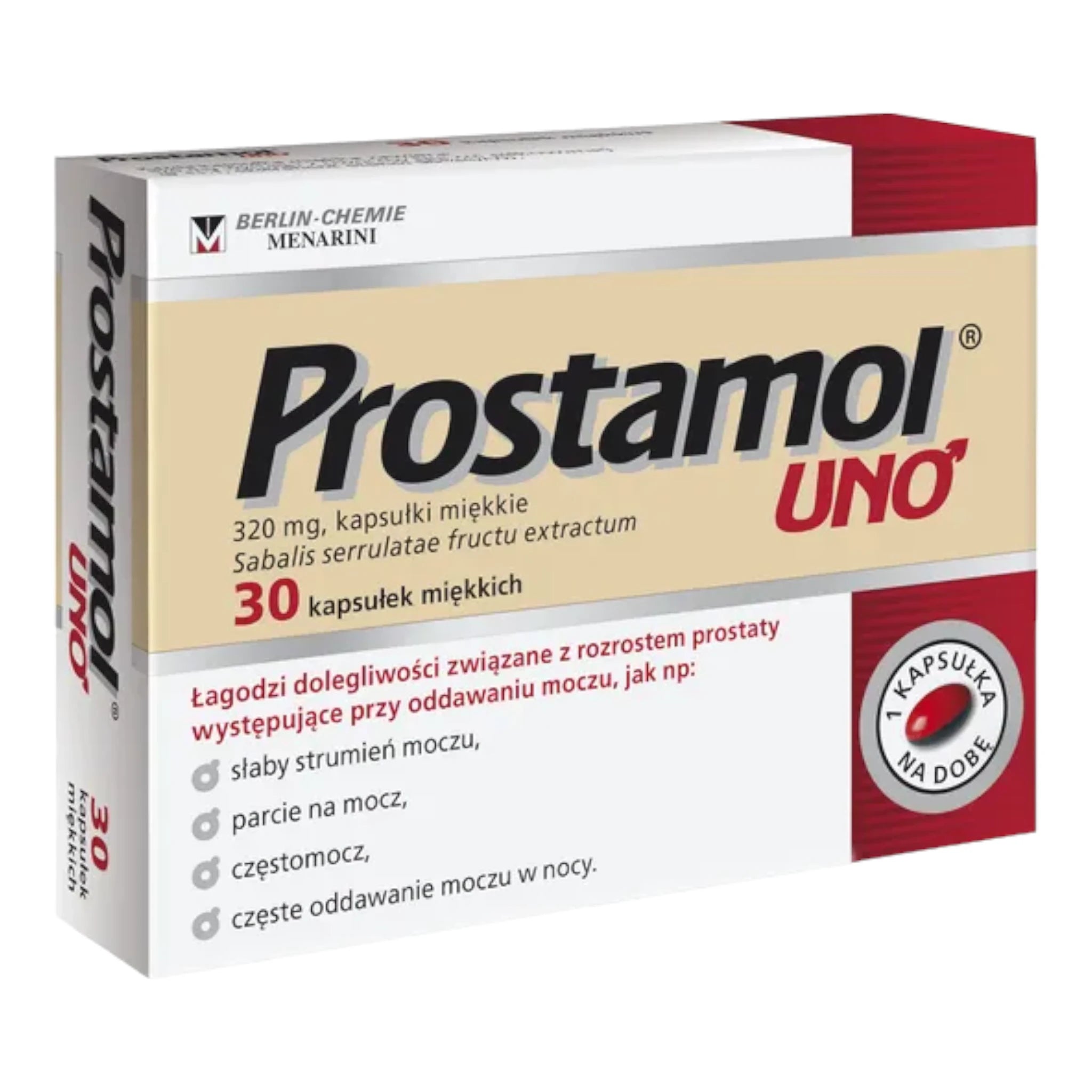 Prostamol Uno 30 Capsules Prostate & Urinary Support