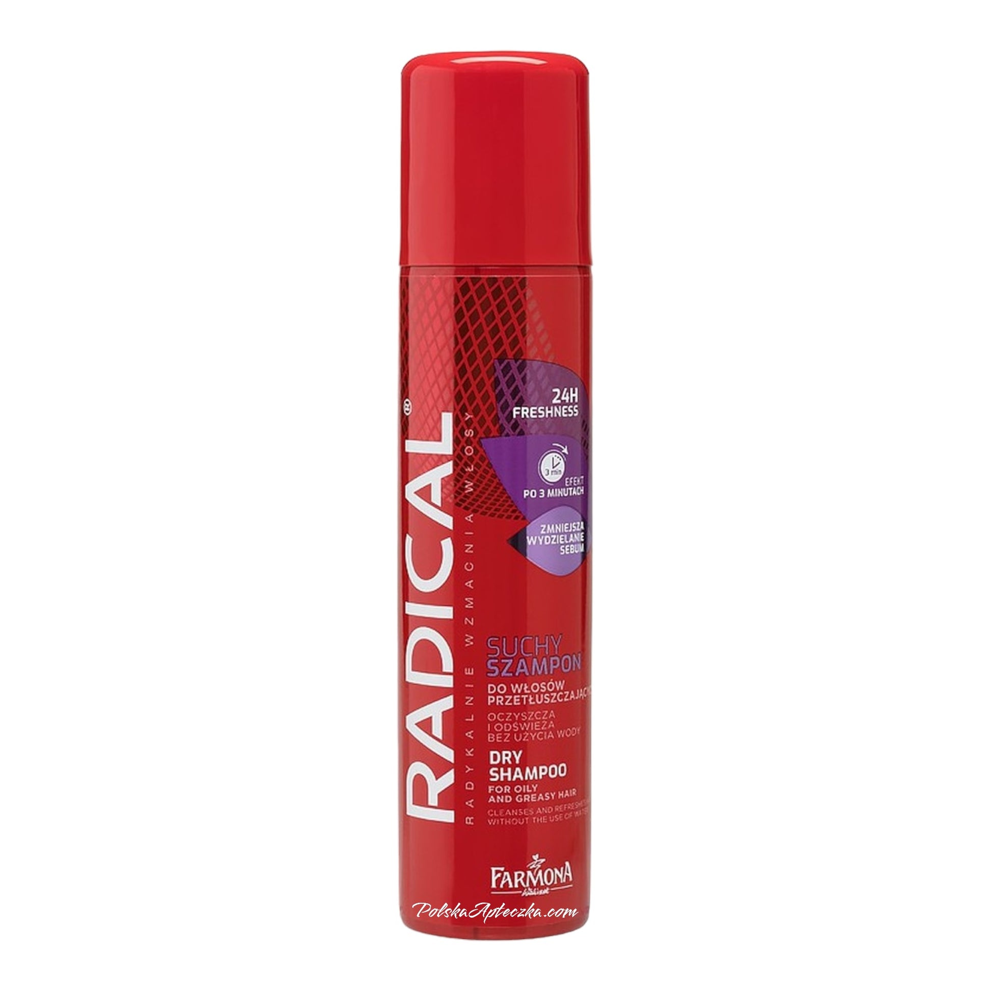 Radical Extra Świeżość suchy szampon do włosów przetłuszczających się 180 ml
