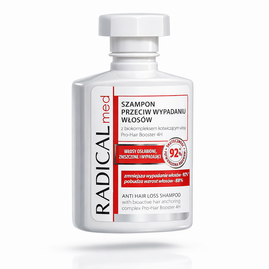 Radical Med Anti Hair Loss Shampoo with Pro-Hair Booster 4H 300 ml