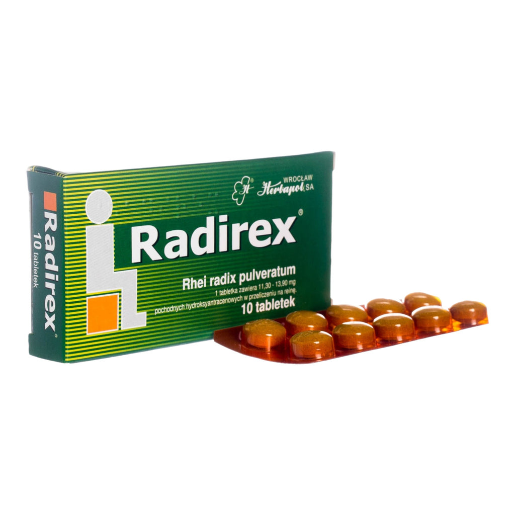 Radirex Herbal Tablets 10 Tablets blister pack
