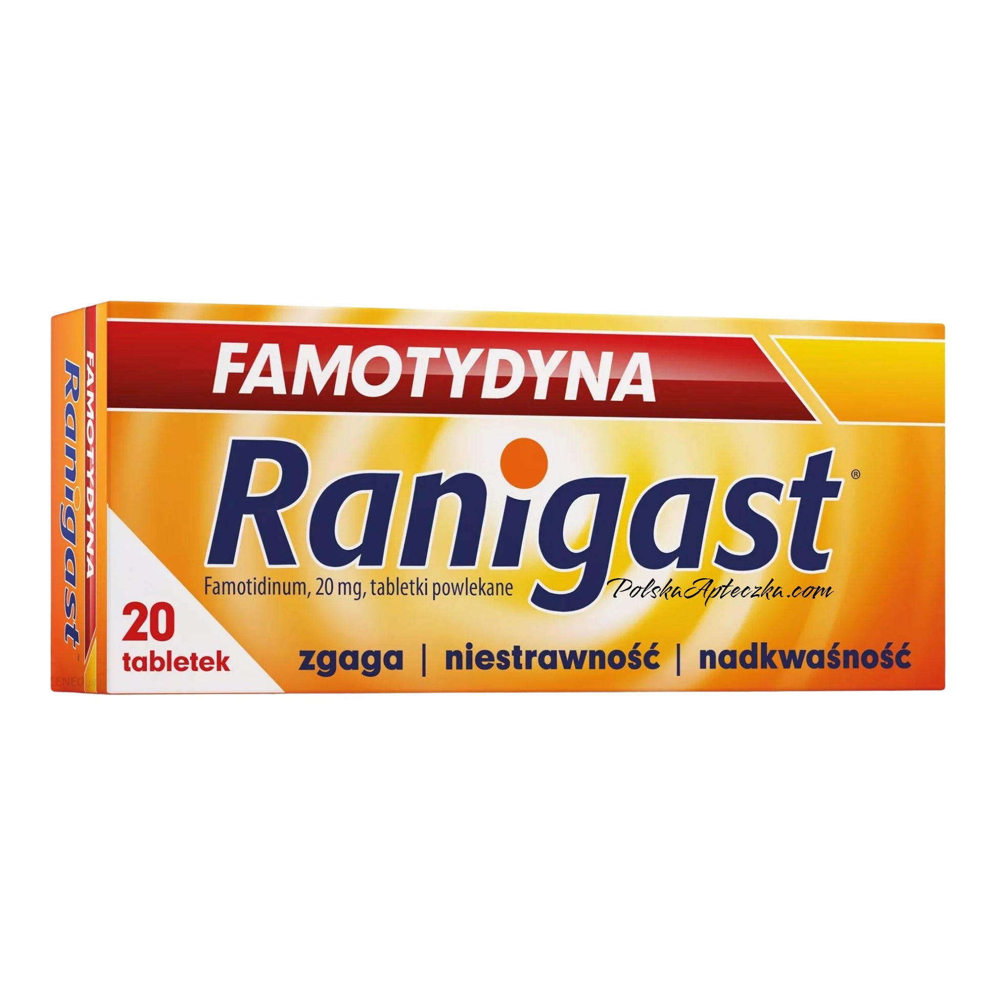 Ranigast Famotydyna 20 tablets