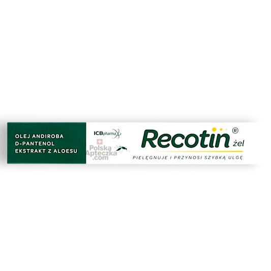 Recotin Gel Skin Relief with Andiroba Oil D-Panthenol and Aloe