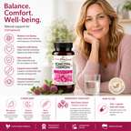 Red Clover Menopause Support 300mg Herbapol 90 Capsules Lifestyle benefits