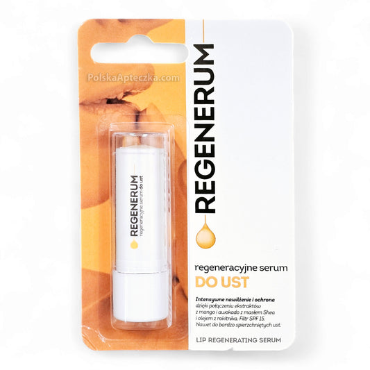 Regenerum Lip Regenerating Serum – SPF 15 – Shea, Mango & Castor Oil