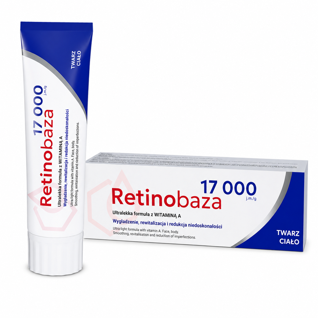 Retinobaza 17,000 Vitamin A Ultra-Light Smoothing Cream for Face & Body