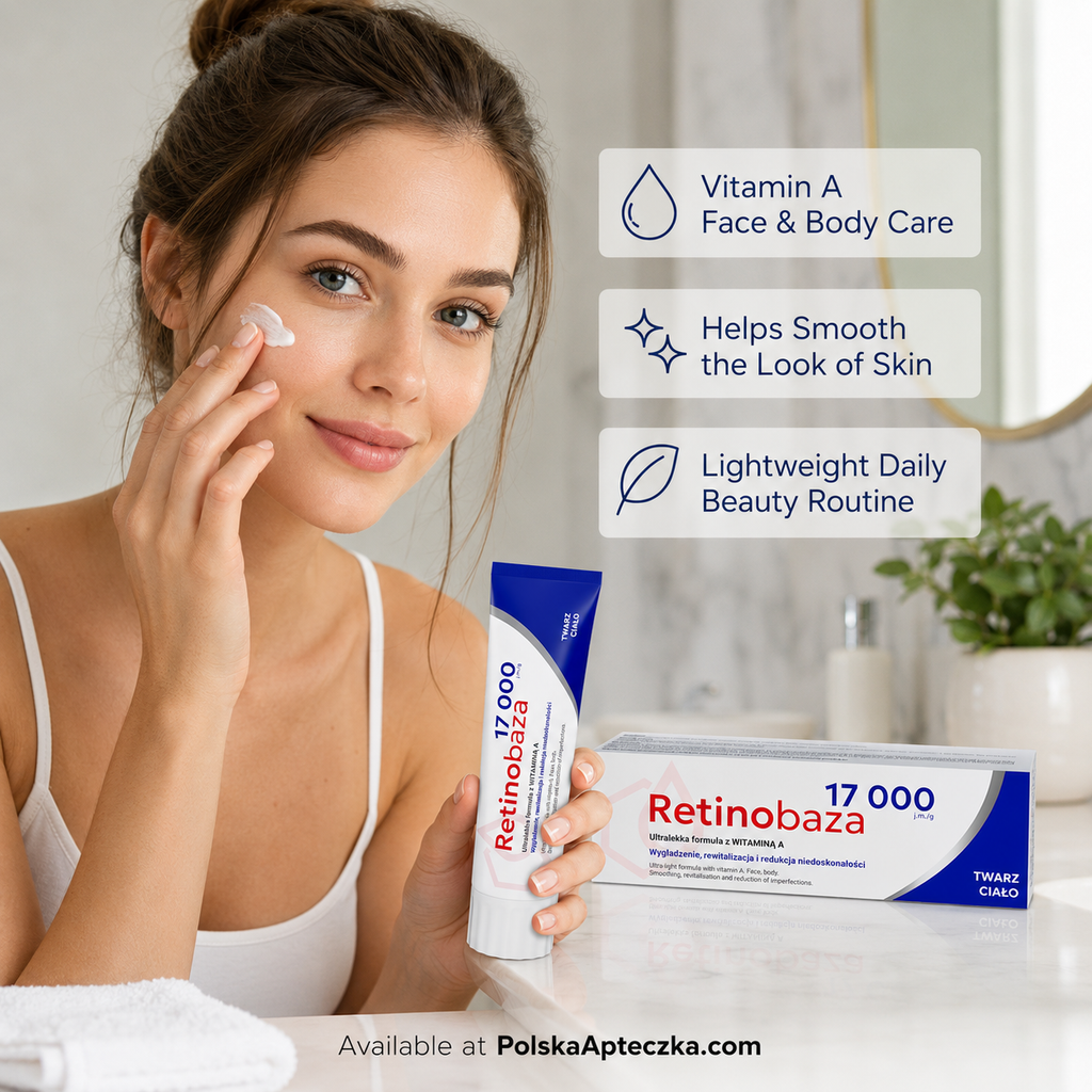 Retinobaza 17,000 Vitamin A Ultra-Light Smoothing Cream for Face & Body Lifestyle